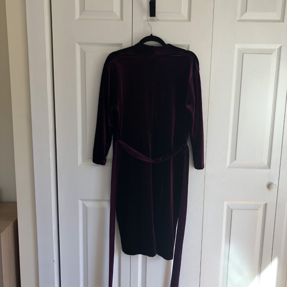 Luxurious Purple eShakti Dress - Picture 5 of 5